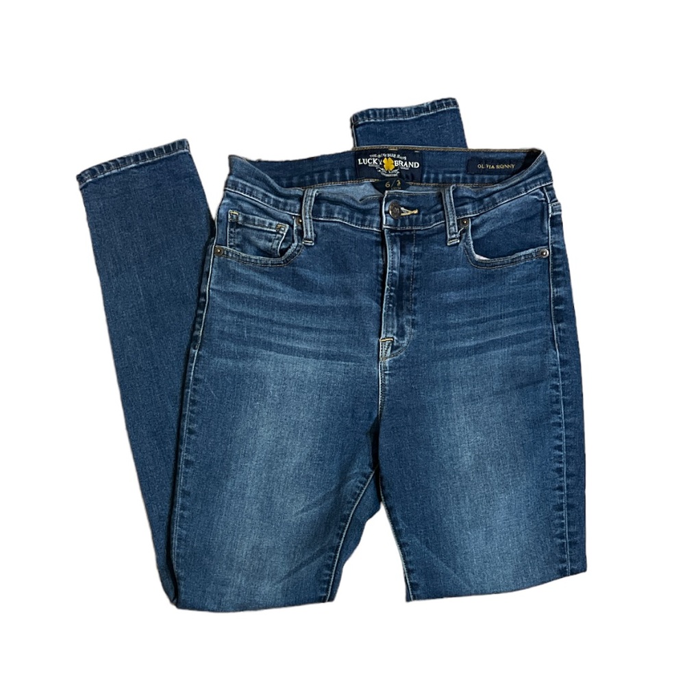 Luck Brand Olivia Skinny 6/28 Ankle